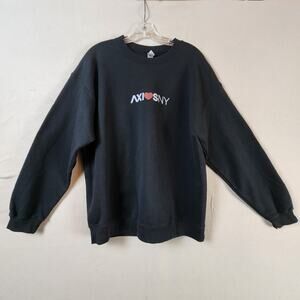 AXISNY Gildan Heavy Blend Graphic Sweatshirt Unisex Large Black